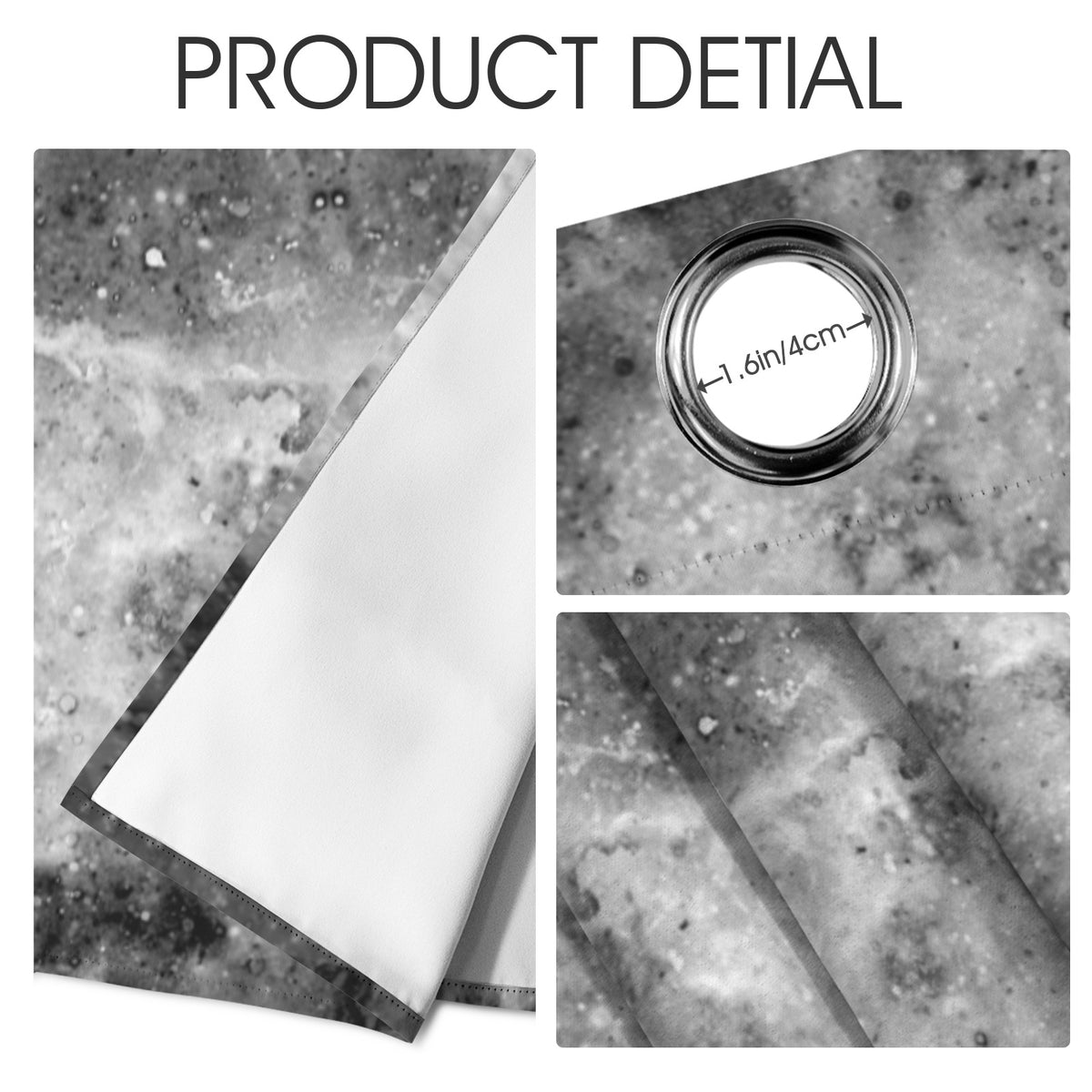 Katerina's You Are Not Forgotten Desires Grommet Curtain 42" x 84" ( 1 Piece ) | Ships from USA