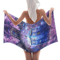 Katerina's Through Time & Space Doctor Desires Waffle Weave Bath Towel 29" x 58" | Ships from USA