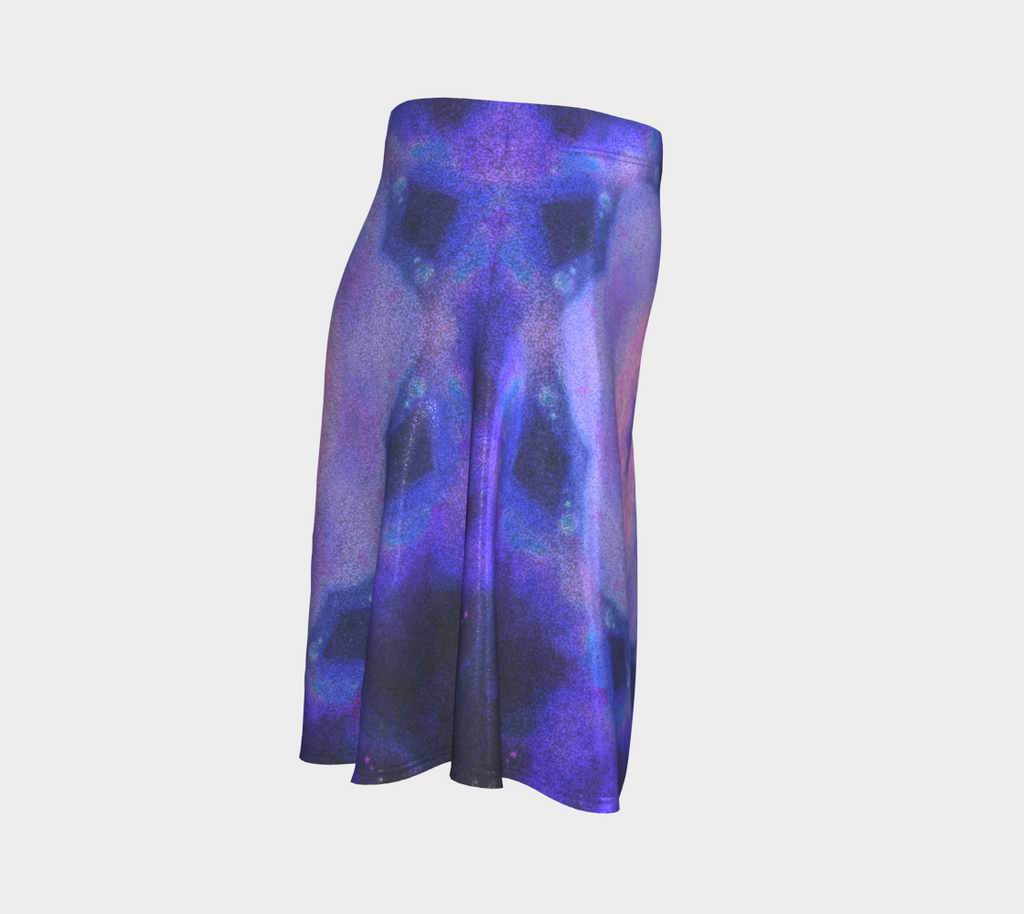 Amen Jin's Vibranium Desires Flared Skirt