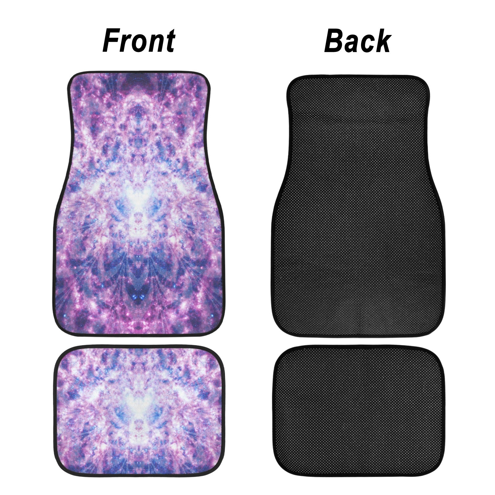 Katerina's Through Time & Space Desires 4-Piece Car Floor Mats （Customized Separately）| Ships from USA