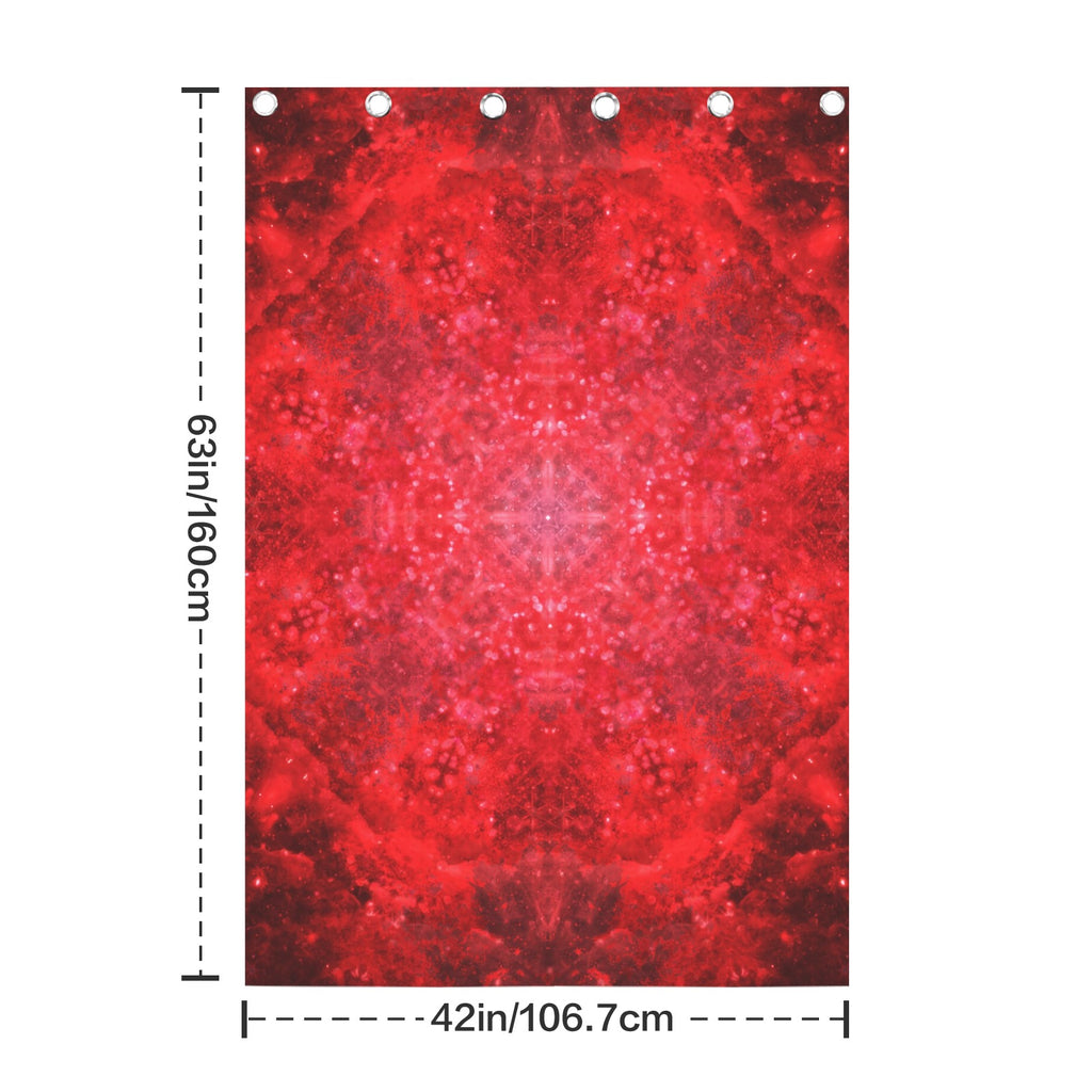 Katerina's as Alive as You Want Me Desires Grommet Curtain 42" x 63" ( 1 Piece ) | Ships from USA