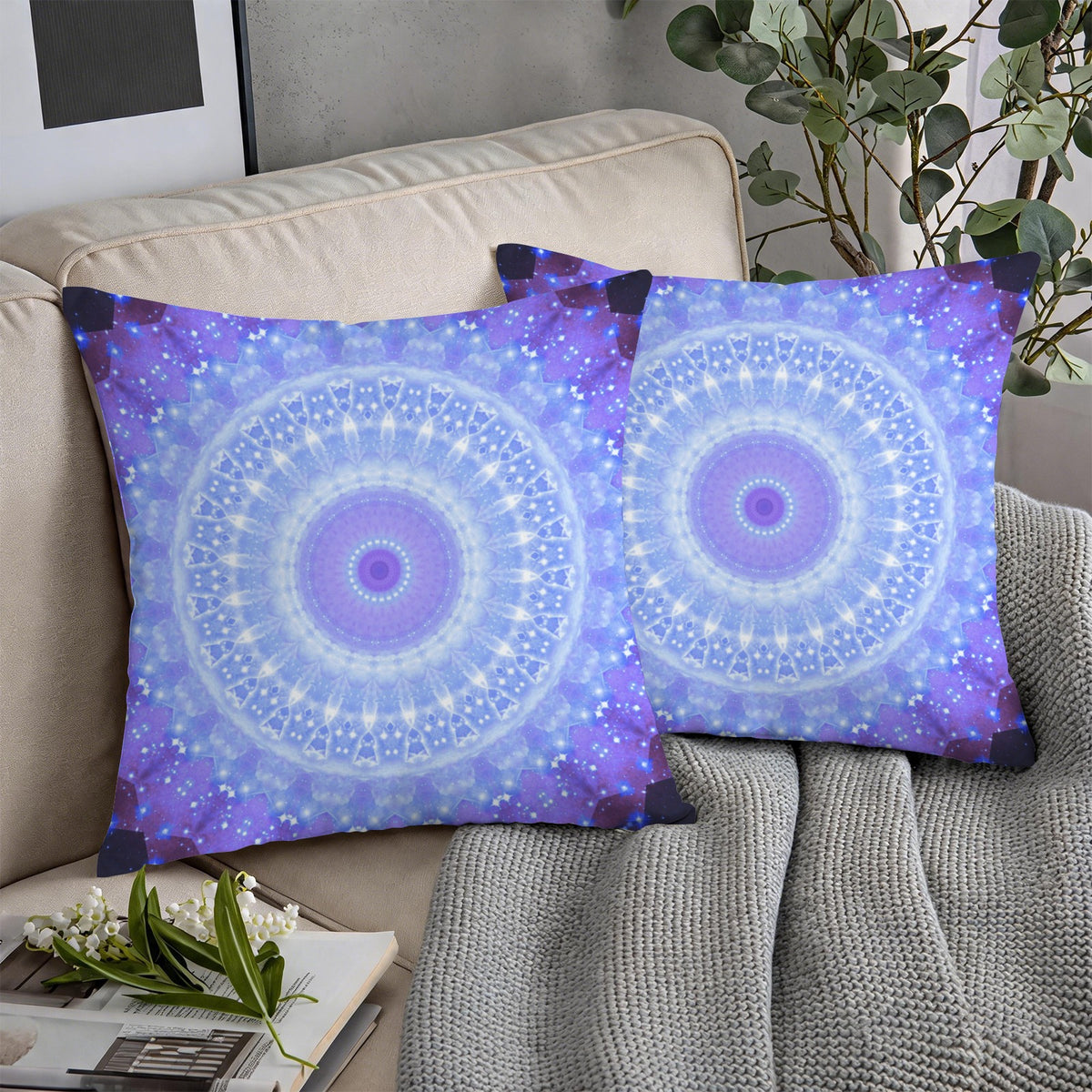 Katerina's Living on a Prayer Desires Custom Pillow Cases 18" x 18" (2-Pack) | Ships from USA