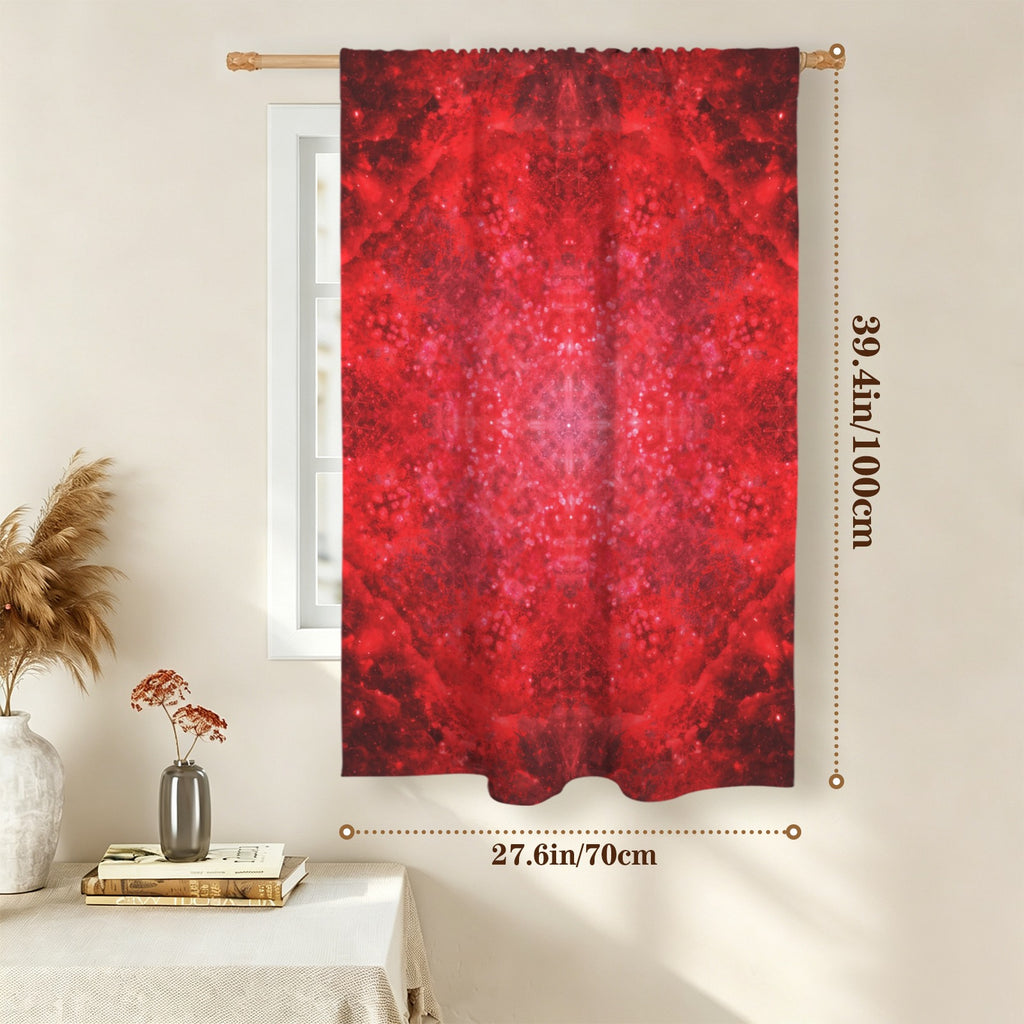 Katerina's as Alive as You Want Me Desires Window Curtain 27.6" x 39.4" ( 1 Piece ) | Ships from USA