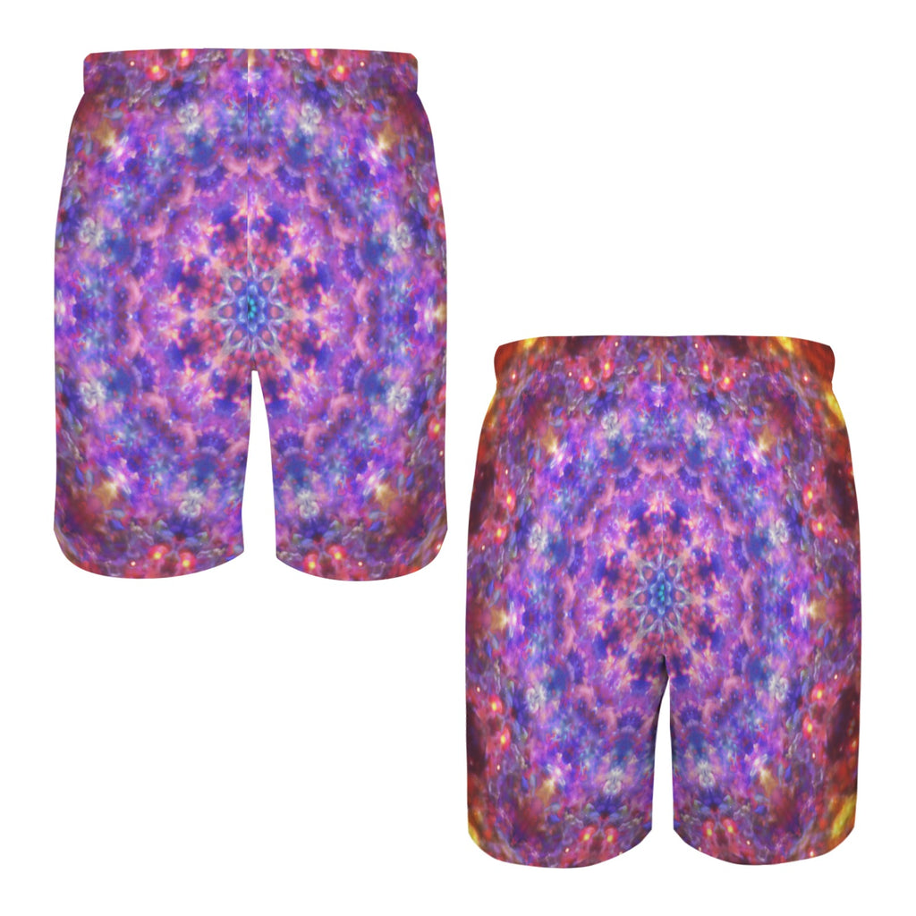 Katerina's Tears Desires Men's All Over Print Beach Shorts (Sets 26) | Ships from USA