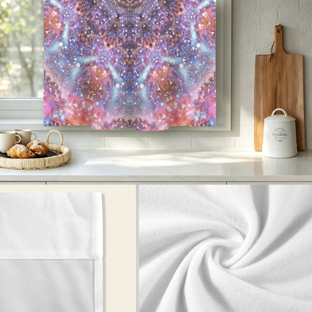 Katerina's Fiesta Desires Window Curtain 27.6" x 39.4" ( 1 Piece ) | Ships from USA
