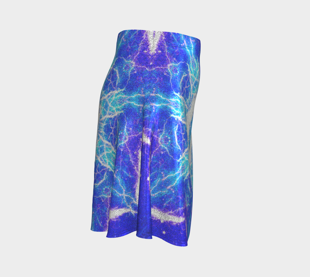 Katerina's Mandala Dragon Fire Desires Flare Skirt