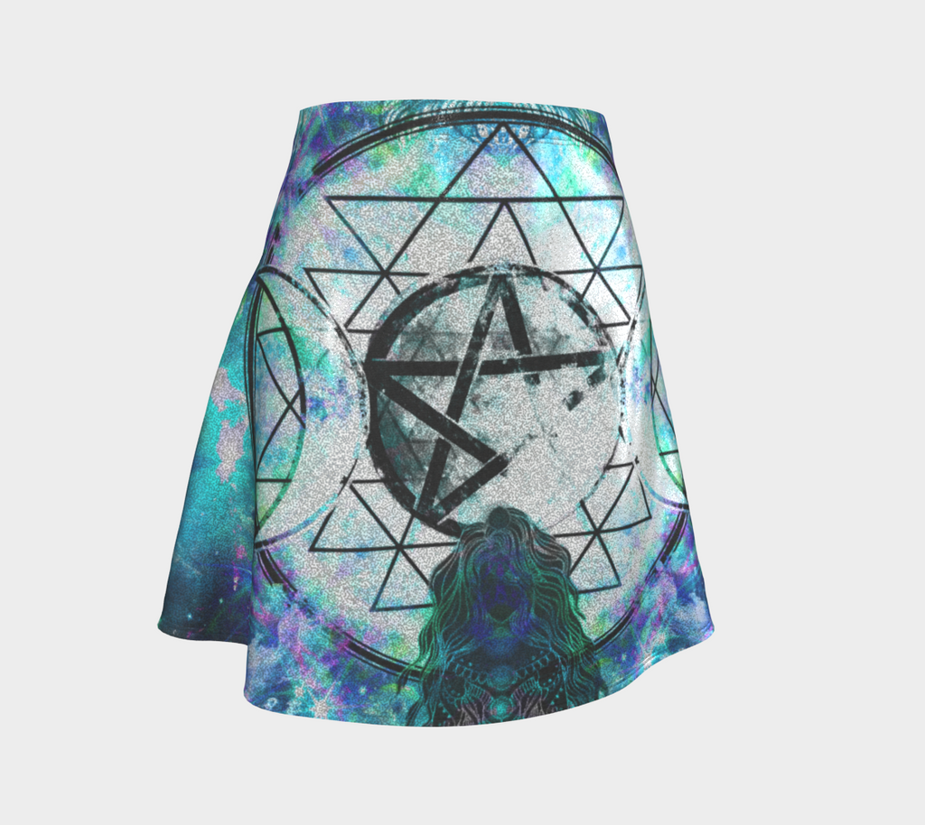 Katerina's Now & Forever Desires Magickal Awakening Meditations Flare Skirt