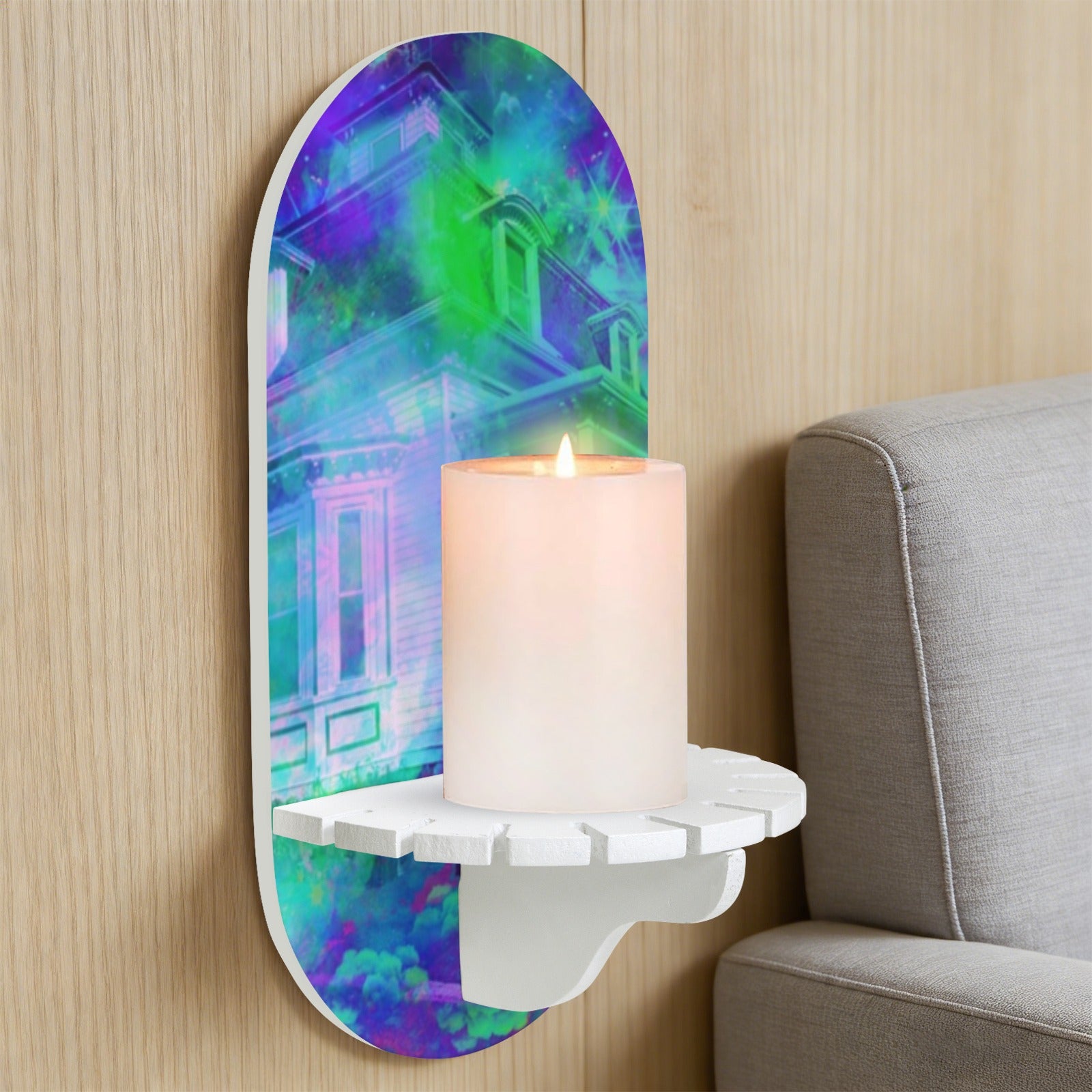 Katerina's Now & Forever Hocus Pocus Desires Wall Mounted Candle Holder | Ships from USA
