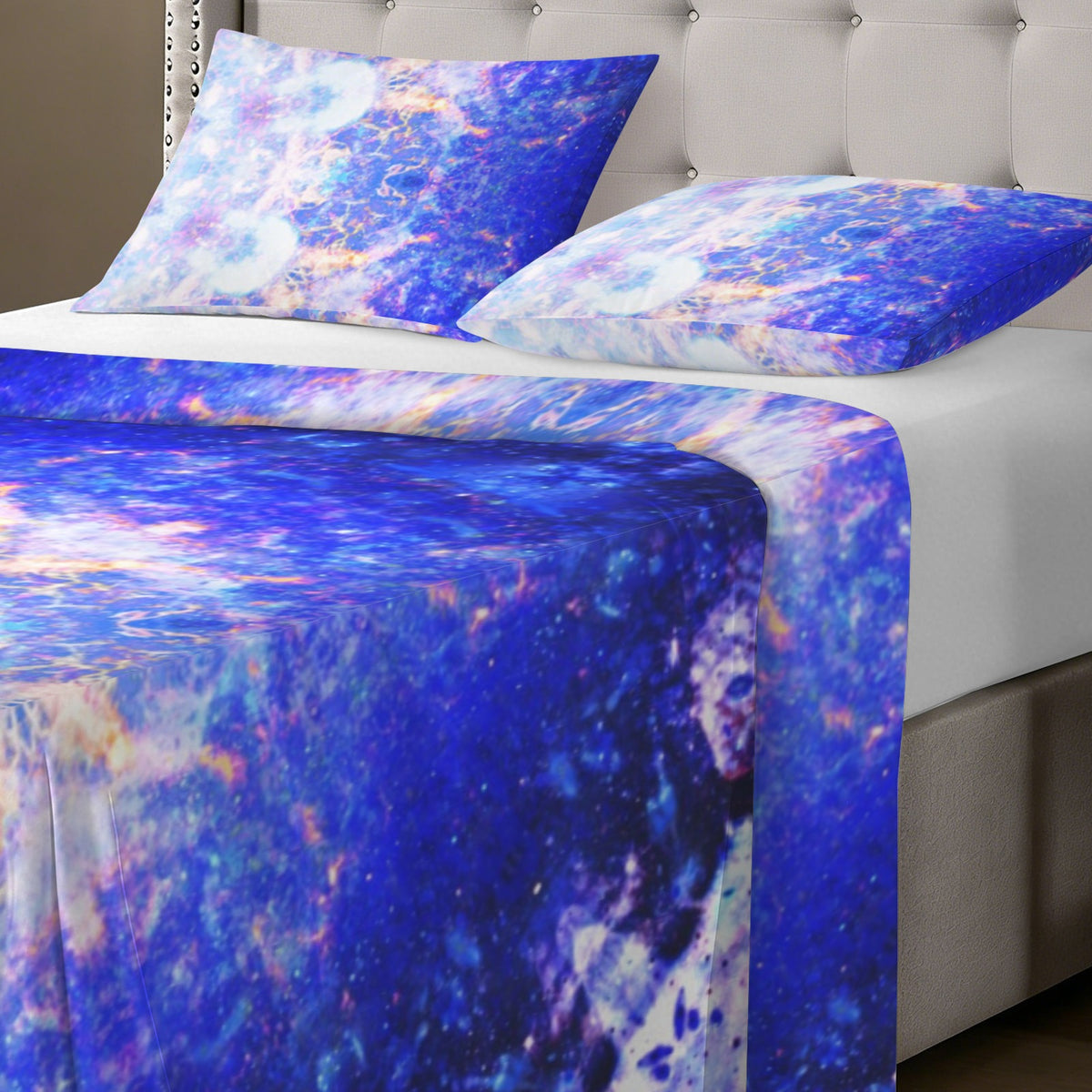 Amen Jin's Katerina's Afterall Desires 3-Piece Bedding Set (Bed Sheet + Pillowcases)  | Ships from USA