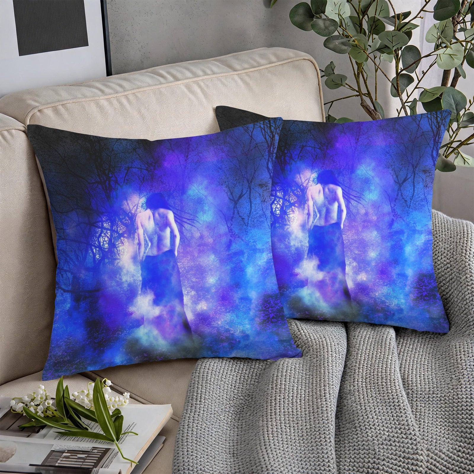 Katerina's Transylvanian Samhain Night Dreams Custom Pillow Cases 18" x 18" (2-Pack) | Ships from USA
