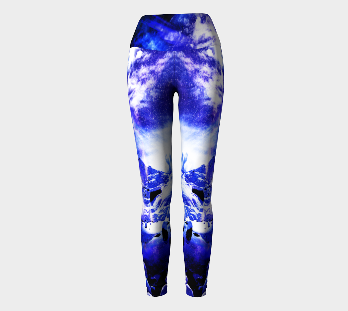 Yule Night Dreams Yoga Leggings