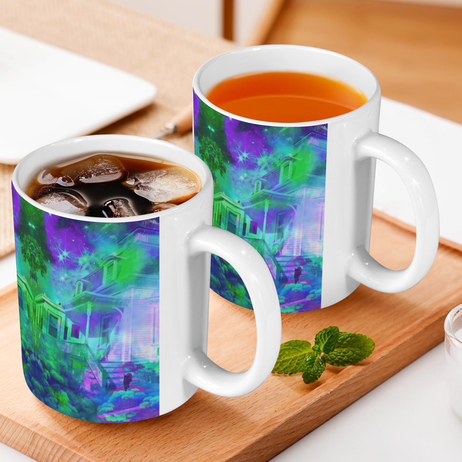 Katerina's Now & Forever Hocus Pocus Desires Custom White Mug(11OZ)(Set of 2) | Ships from USA