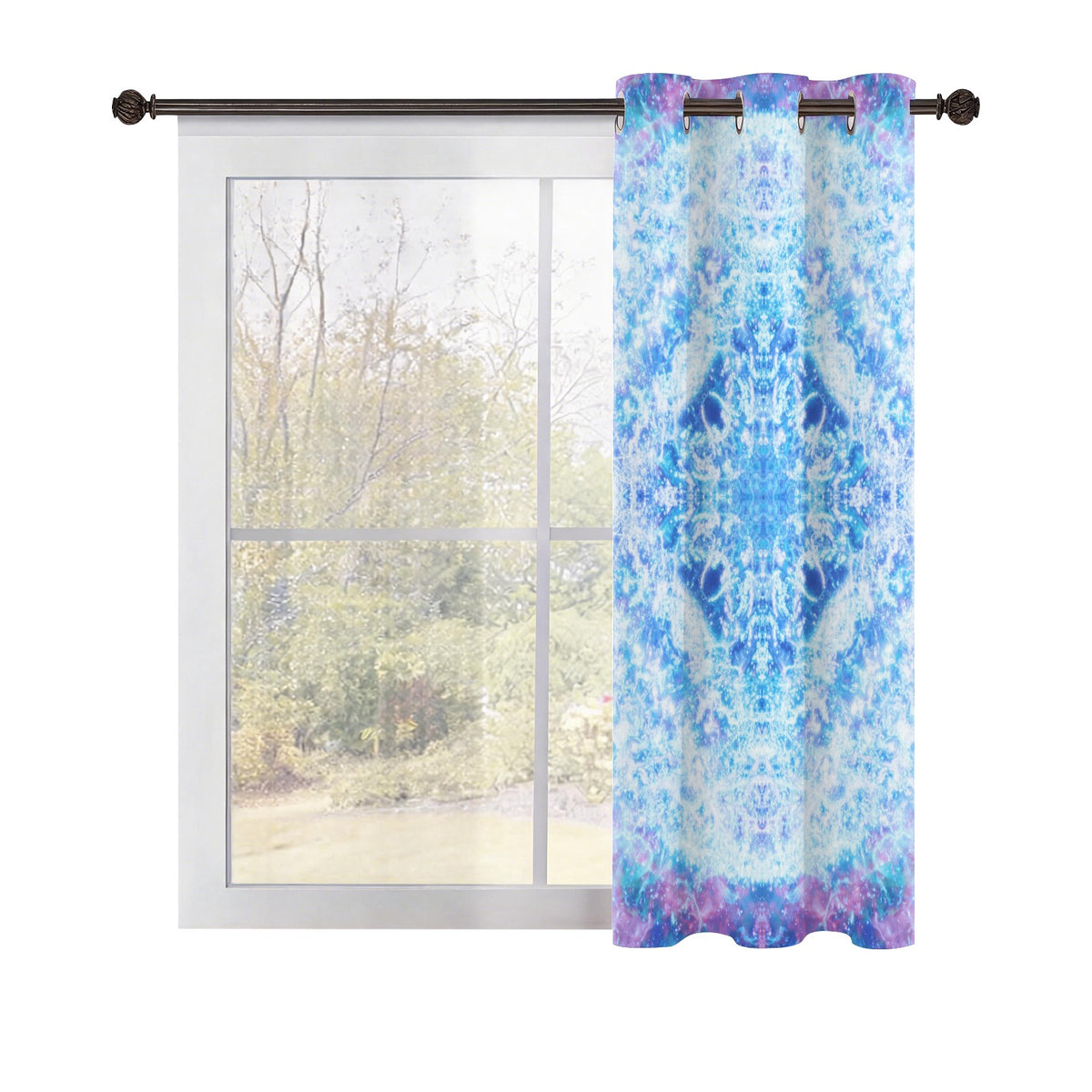 Katerina's Kamar-Taj Desires Grommet Curtain 42" x 63" ( 1 Piece ) | Ships from USA