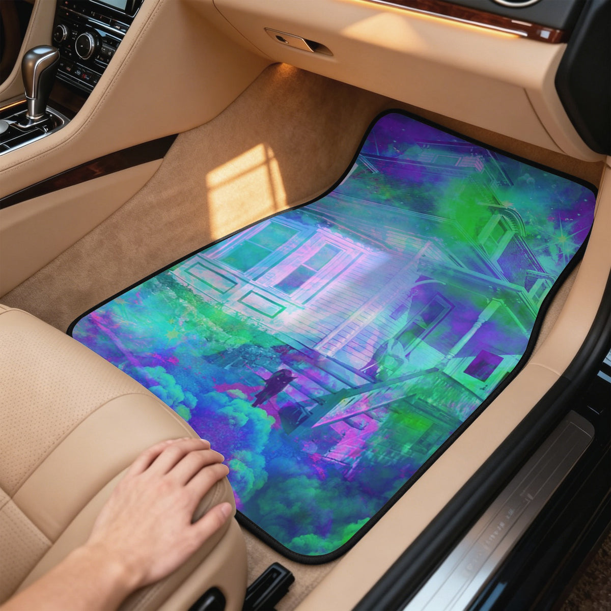 Katerina's Now and Forever  Hocus Pocus Desires 4-Piece Car Floor Mats （Customized Separately）| Ships from USA