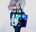 Amen Jin's Memories of Yesterday Desires Koi Dreams Vegan Leather Tote Bag