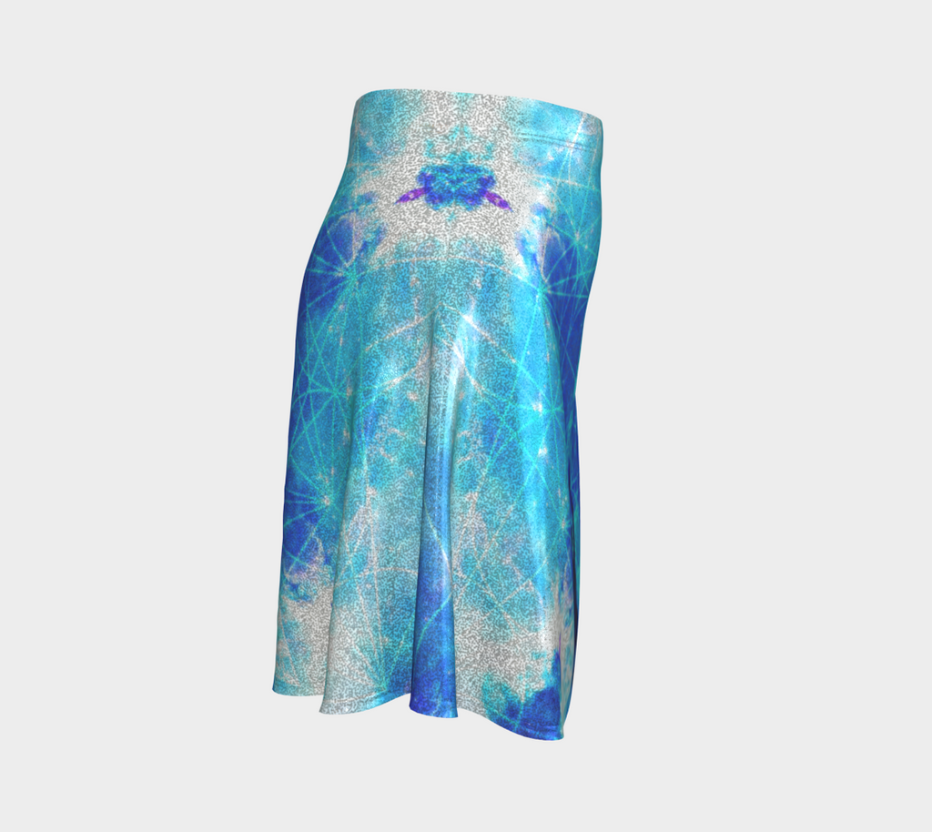 Amen Jin's Mandala of Dragon Fire Desires Parisian Meditations Flared Skirt