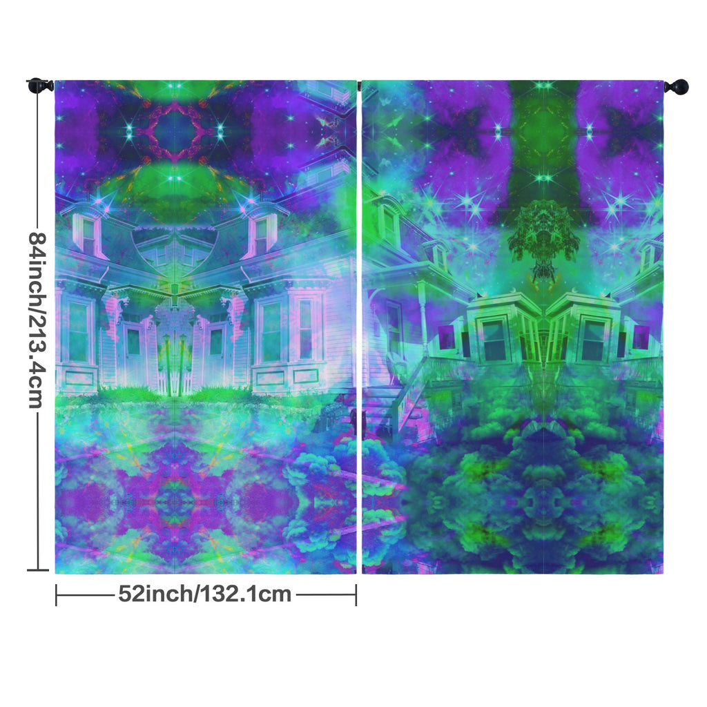 Katerina's Now & Forever Hocus Pocus Desires Floor-To-Ceiling Curtain 52x84inch | Ships from USA