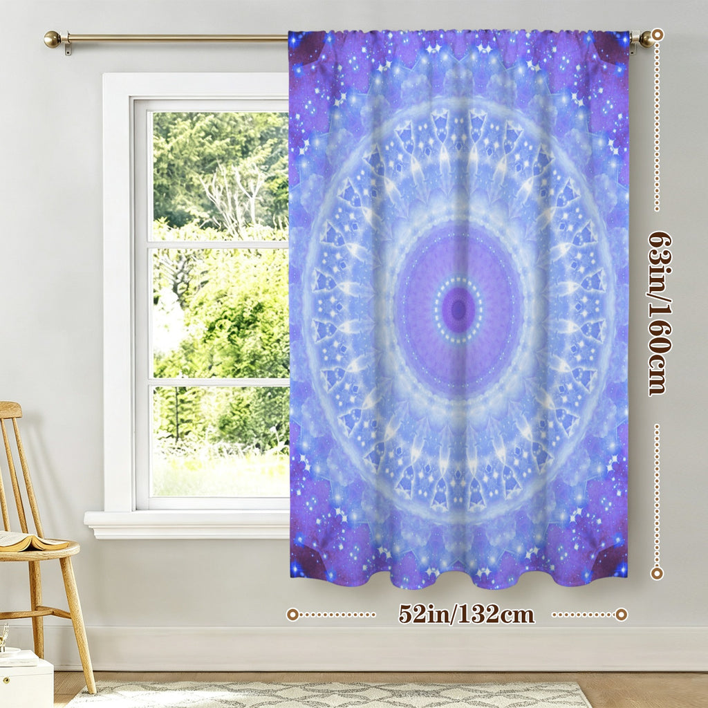 Katerina's Living on a Prayer Desires Window Curtain 52" x 63" ( 1 Piece ) | Ships from USA