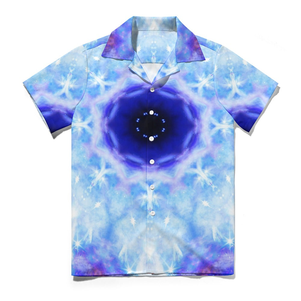 Amen Jin's Kingdom of the Moon Desires Cuban collar shirt