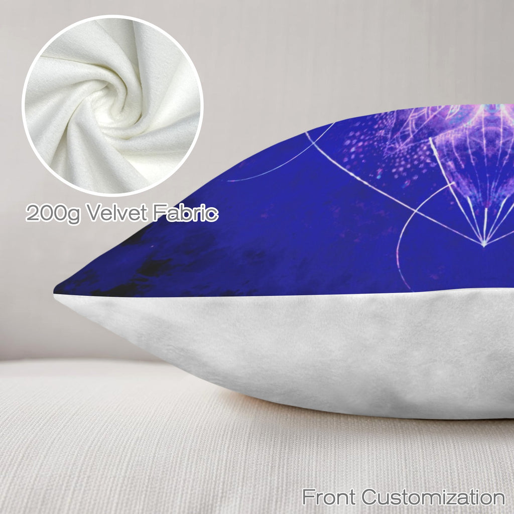 Katerina's Uncertainty in Time & Space Yin Yang Meditations Custom Pillow Cases 18" x 18" (2-Pack) | Ships from USA