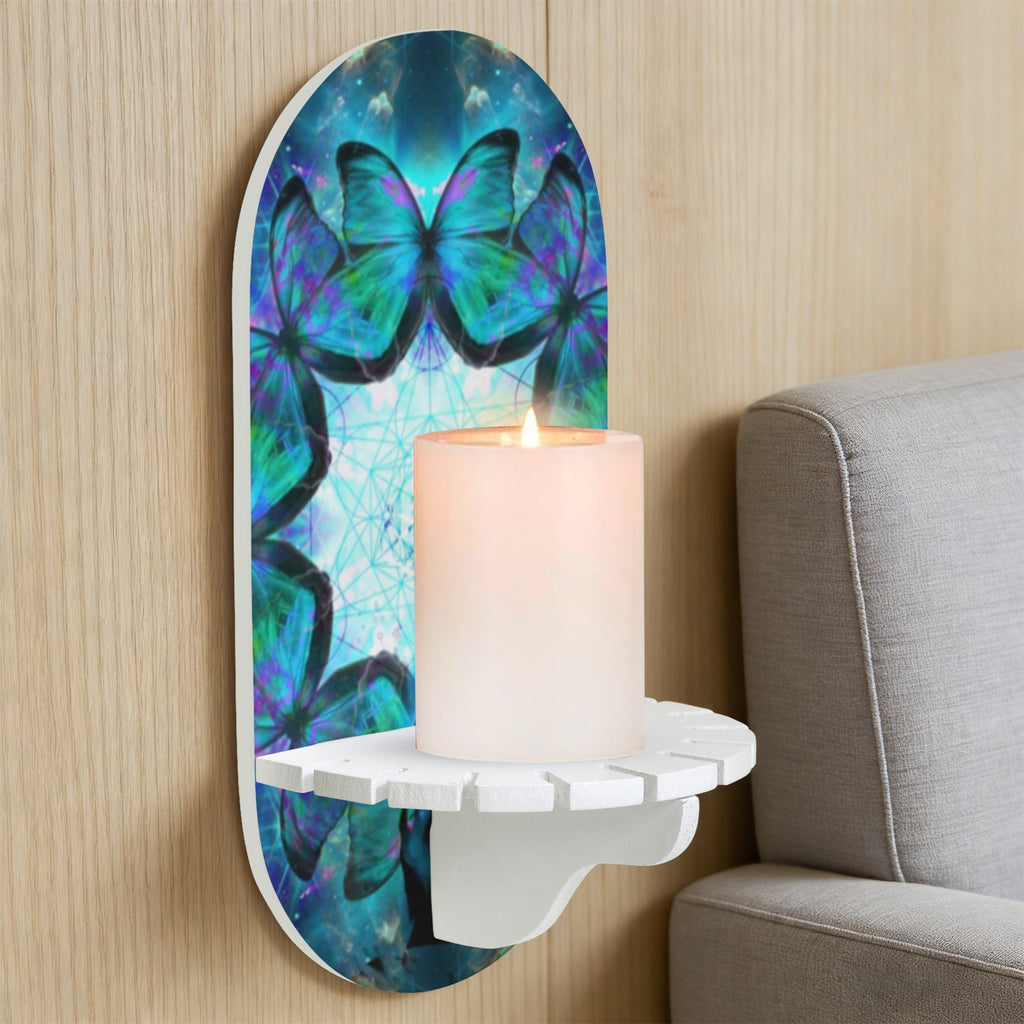 Katerina's Now & Forever Metamorphosis Meditations Wall Mounted Candle Holder | Ships from USA