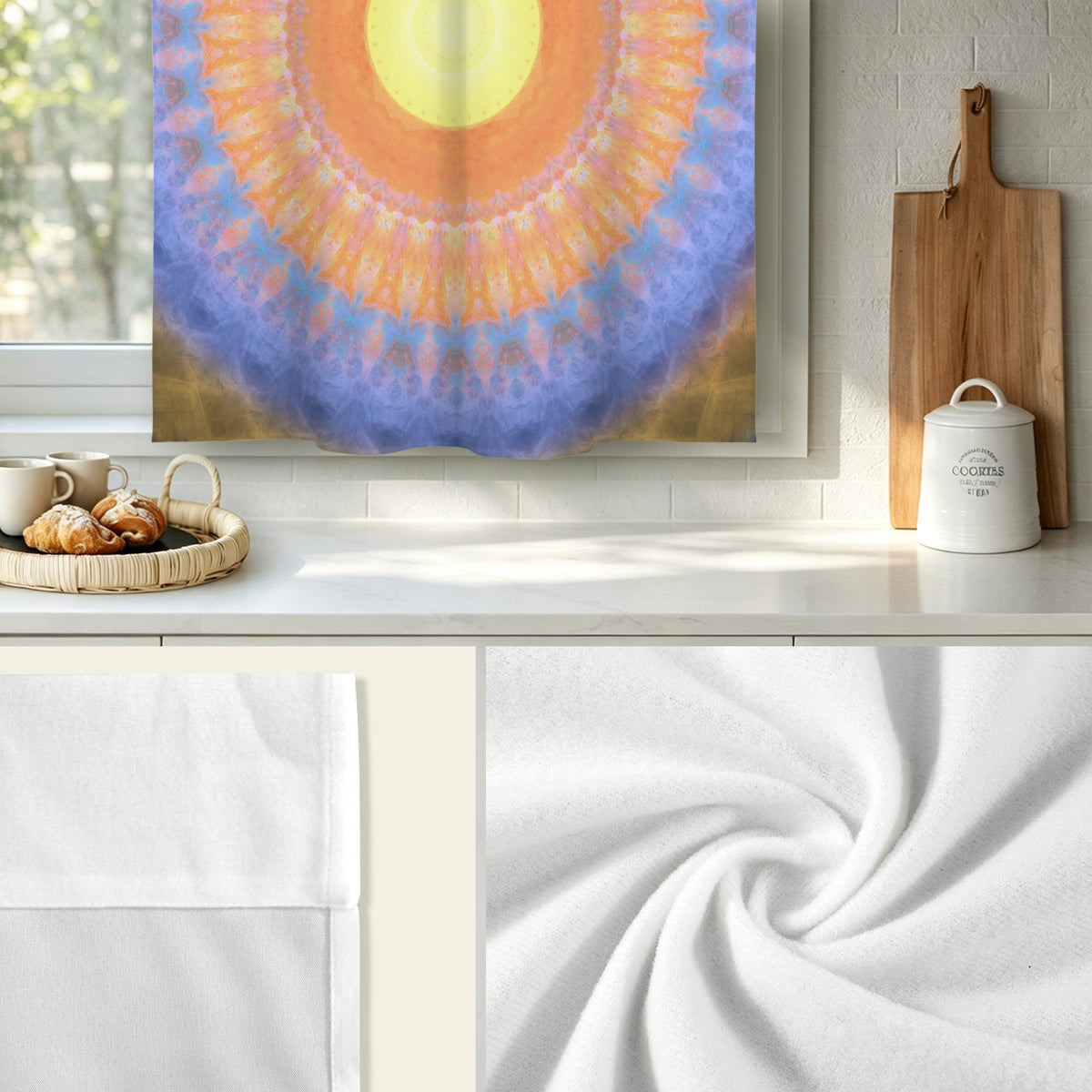 Katerina's Love Will Never Die Desires Window Curtain 52" x 63" ( 1 Piece ) | Ships from USA