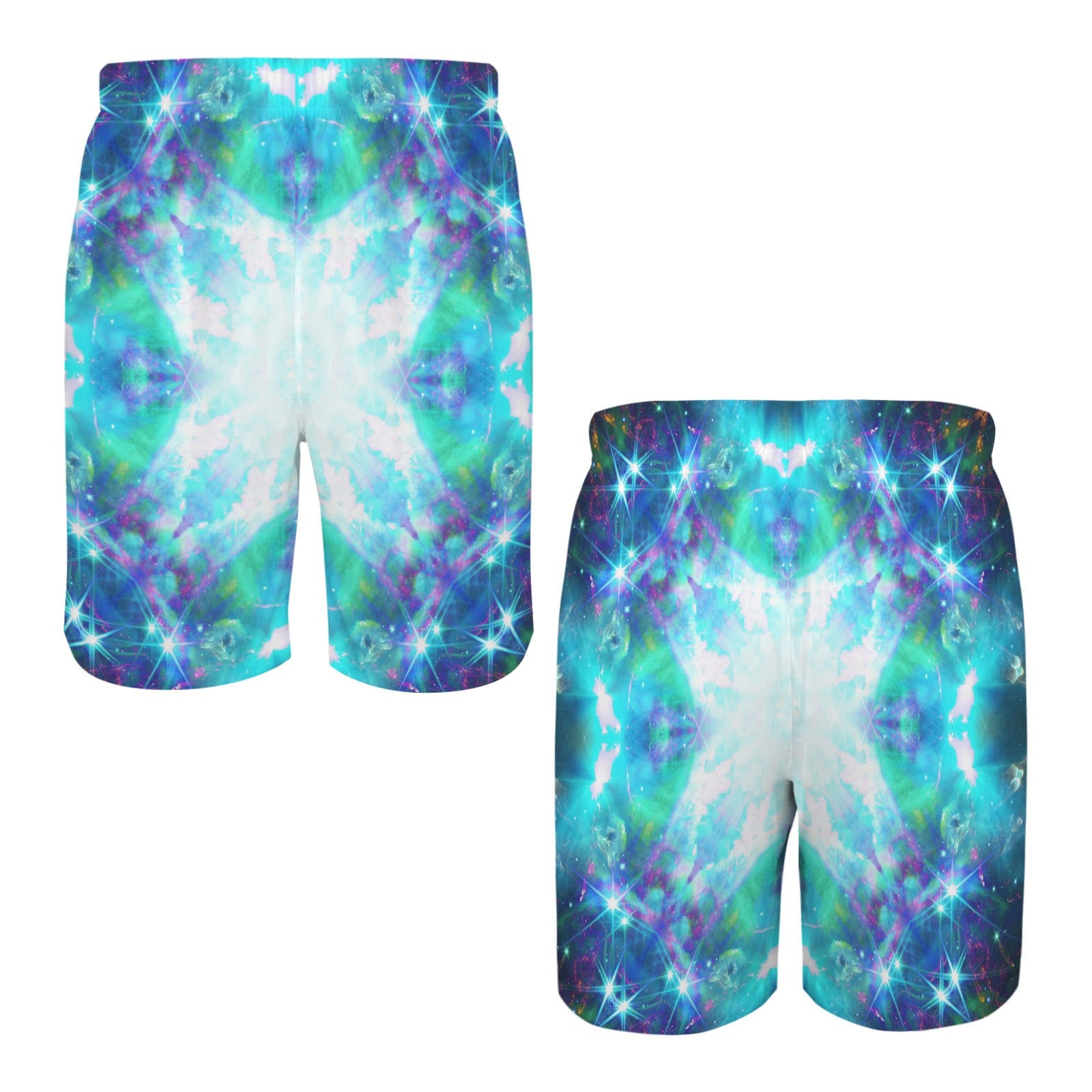 Katerina's Now & Forever Desires Men's All Over Print Beach Shorts (Sets 26) | Ships from USA