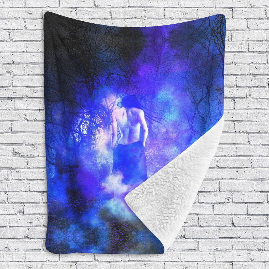 Katerina's Transylvanian Samhain Night Dreams Sherpa Fleece Blanket 60" x 80" | Ships from USA