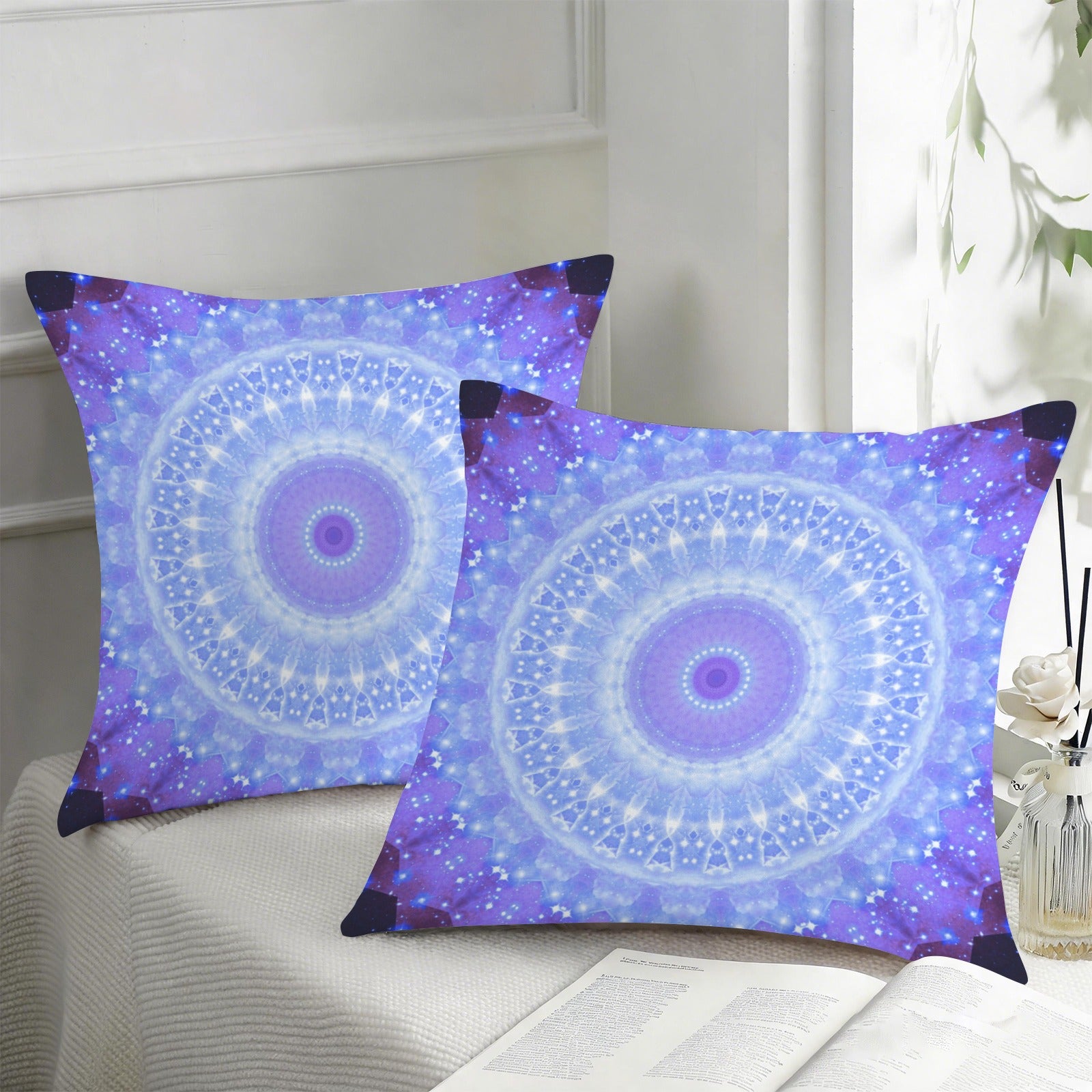Katerina's Living on a Prayer Desires Custom Pillow Cases 18" x 18" (2-Pack) | Ships from USA