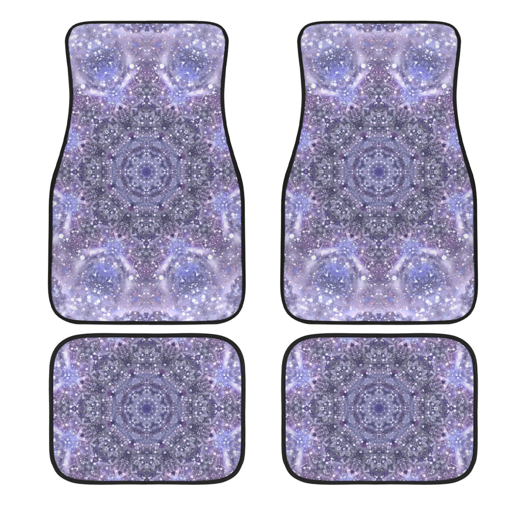 Katerina's Lilac Star Desires 4-Piece Car Floor Mats （Customized Separately）| Ships from USA