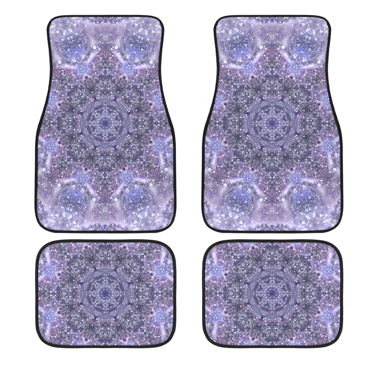 Katerina's Lilac Star Desires 4-Piece Car Floor Mats （Customized Separately）| Ships from USA