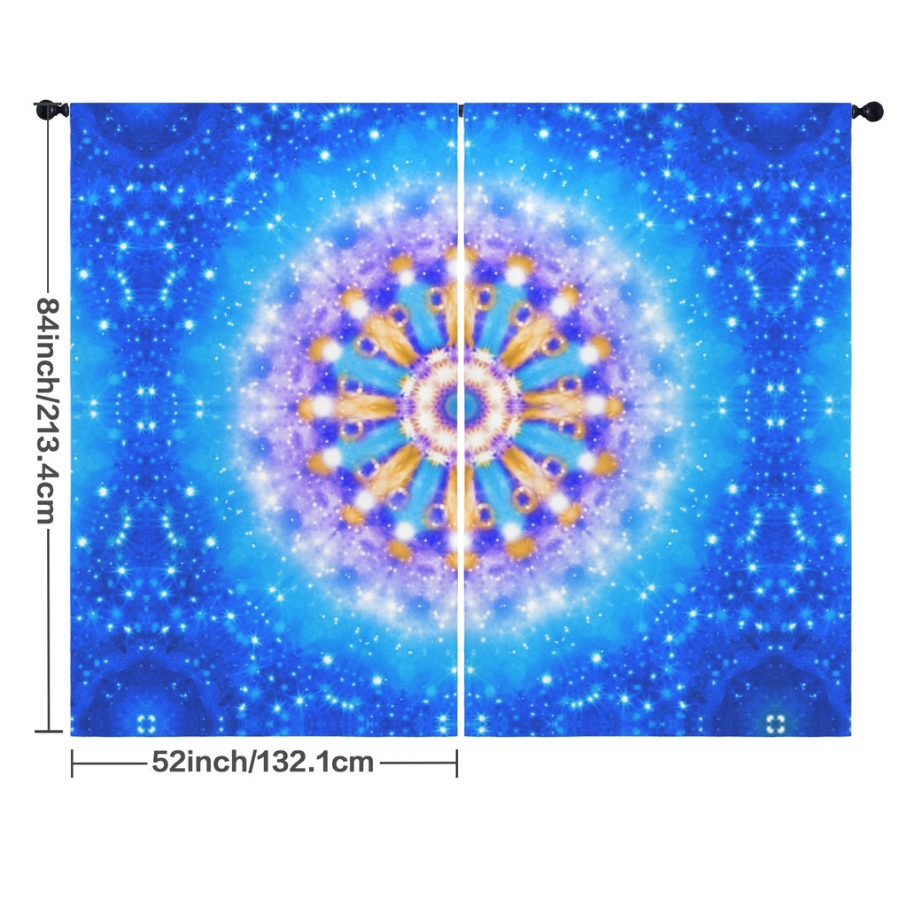 Katerina's Howl's Tomorrow Girl Desires Floor-To-Ceiling Curtain 52x84inch | Ships from USA