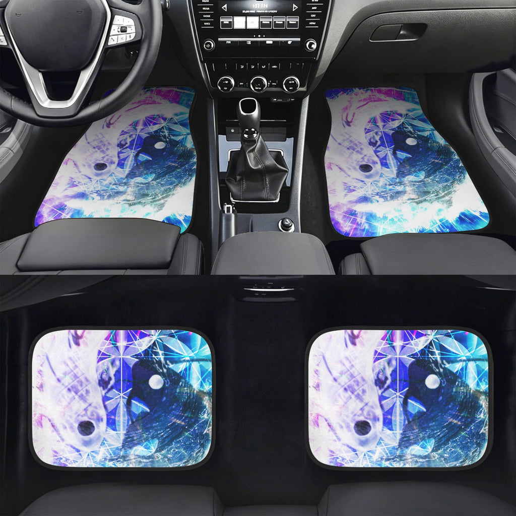 Creation's Koi Meditations 4-Piece Car Floor Mats （Customized Separately）| Ships from USA
