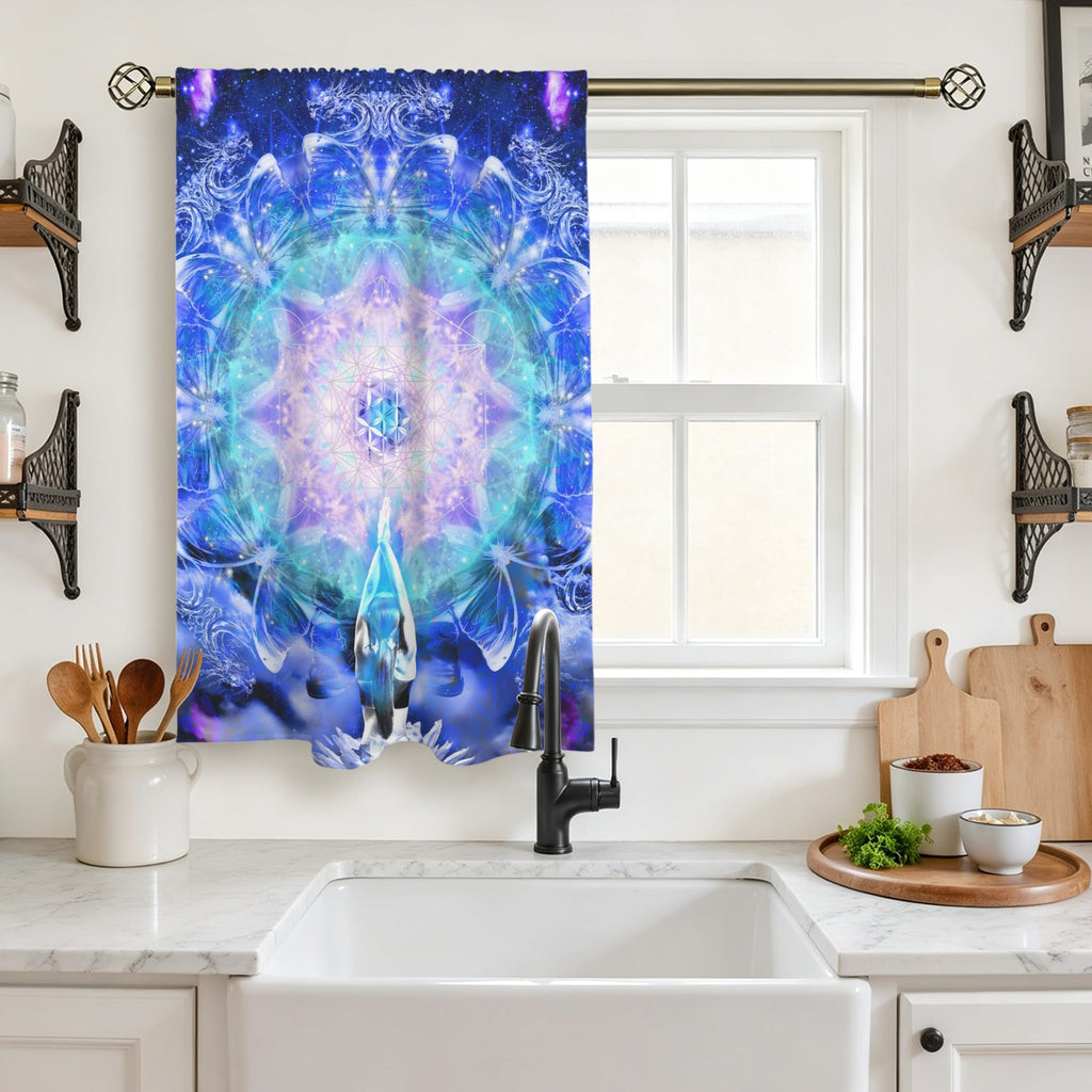 Amen Jin's Katerina's Eros & Psyche Metamorphosis Meditations Window Curtain 27.6" x 39.4" ( 1 Piece ) | Ships from USA