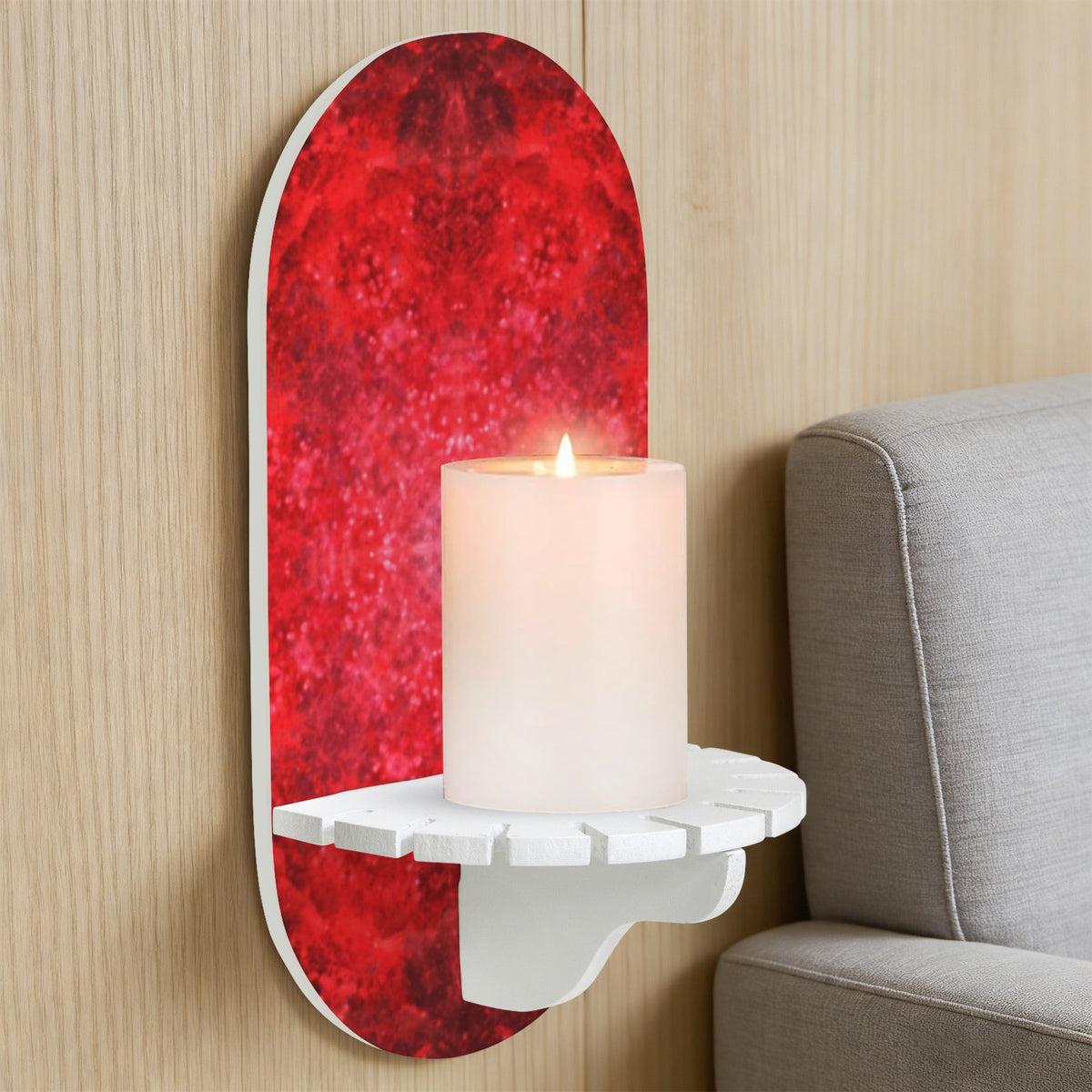 Katerina's as Alive as You Want Me Desires Wall Mounted Candle Holder | Ships from USA