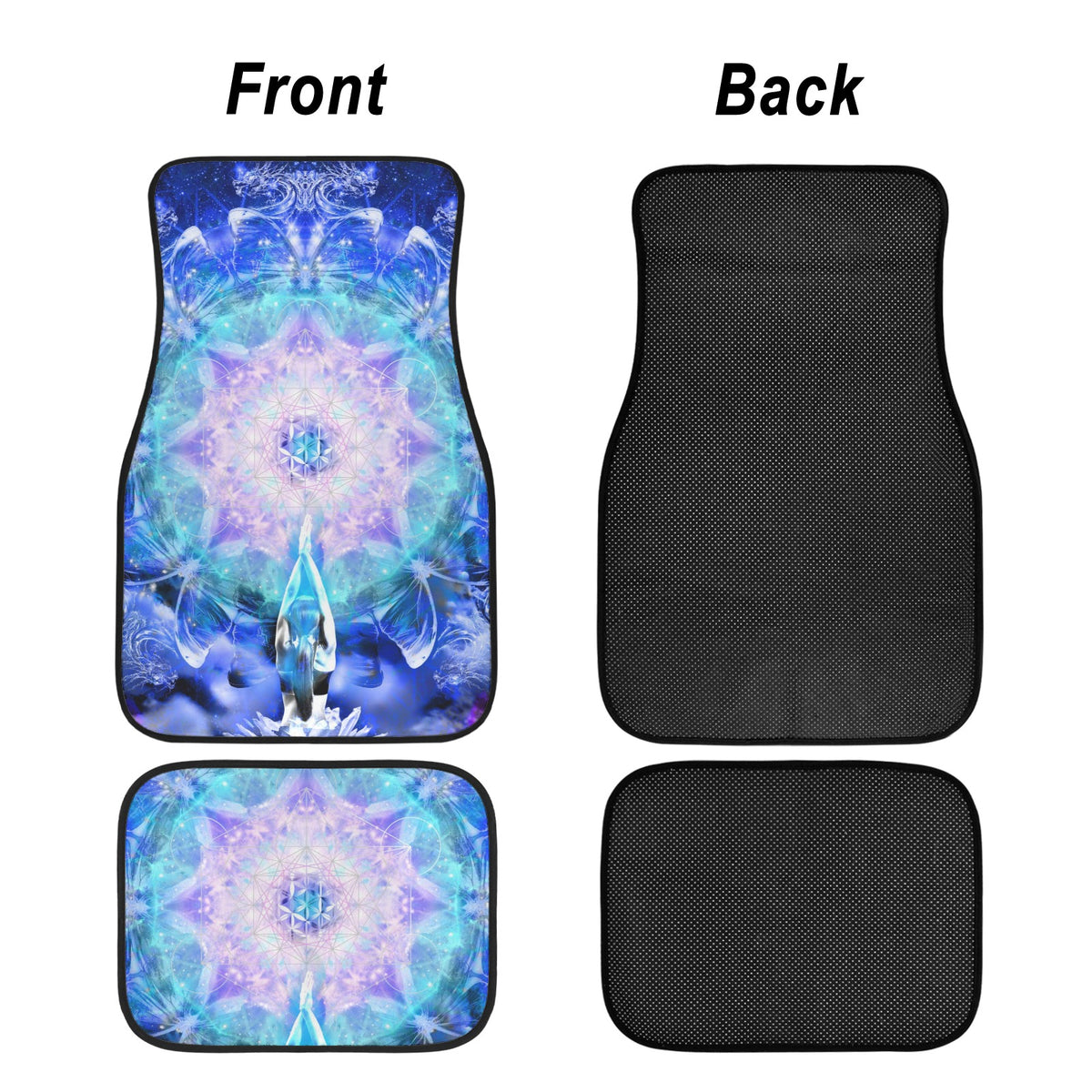 Amen Jin's Katerina's Eros & Psyche Metamorphosis Meditations 4-Piece Car Floor Mats （Customized Separately）| Ships from USA
