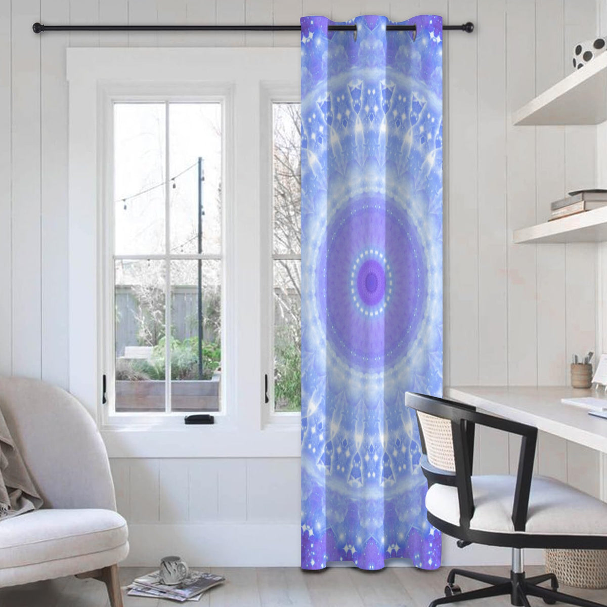 Katerina's Living on a Prayer Desires Grommet Curtain 42" x 84" ( 1 Piece ) | Ships from USA