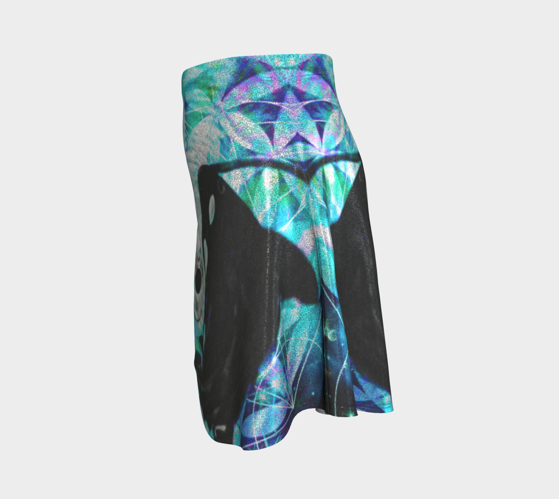 Katerina's Now & Forever Desires Koi Meditations Flare Skirt