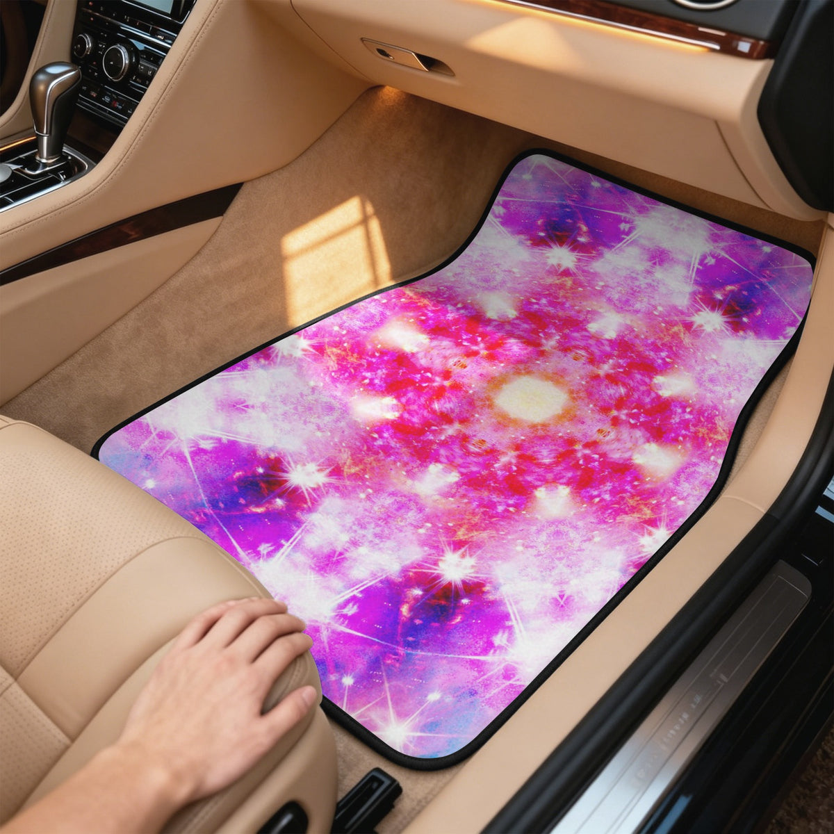 Katerina's Dreams of Angels Desires 4-Piece Car Floor Mats （Customized Separately）| Ships from USA