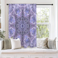 Katerina's Lilac Star Desires Window Curtain 52" x 63" ( 1 Piece ) | Ships from USA