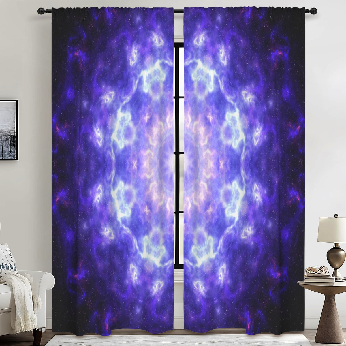 Katerina Vampira Draga Desires Floor-To-Ceiling Curtain 52x84inch | Ships from USA