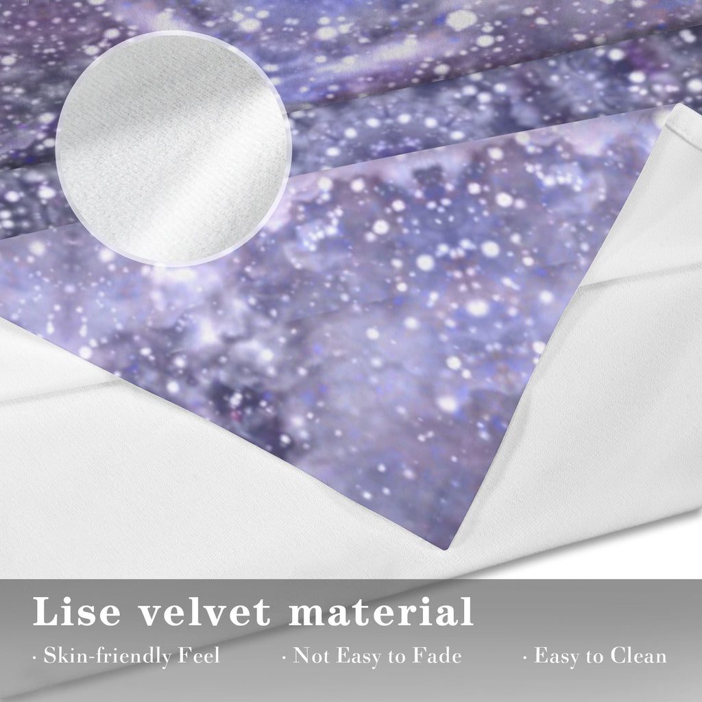 Katerina's Lilac Star Desires Window Curtain 52" x 63" ( 1 Piece ) | Ships from USA