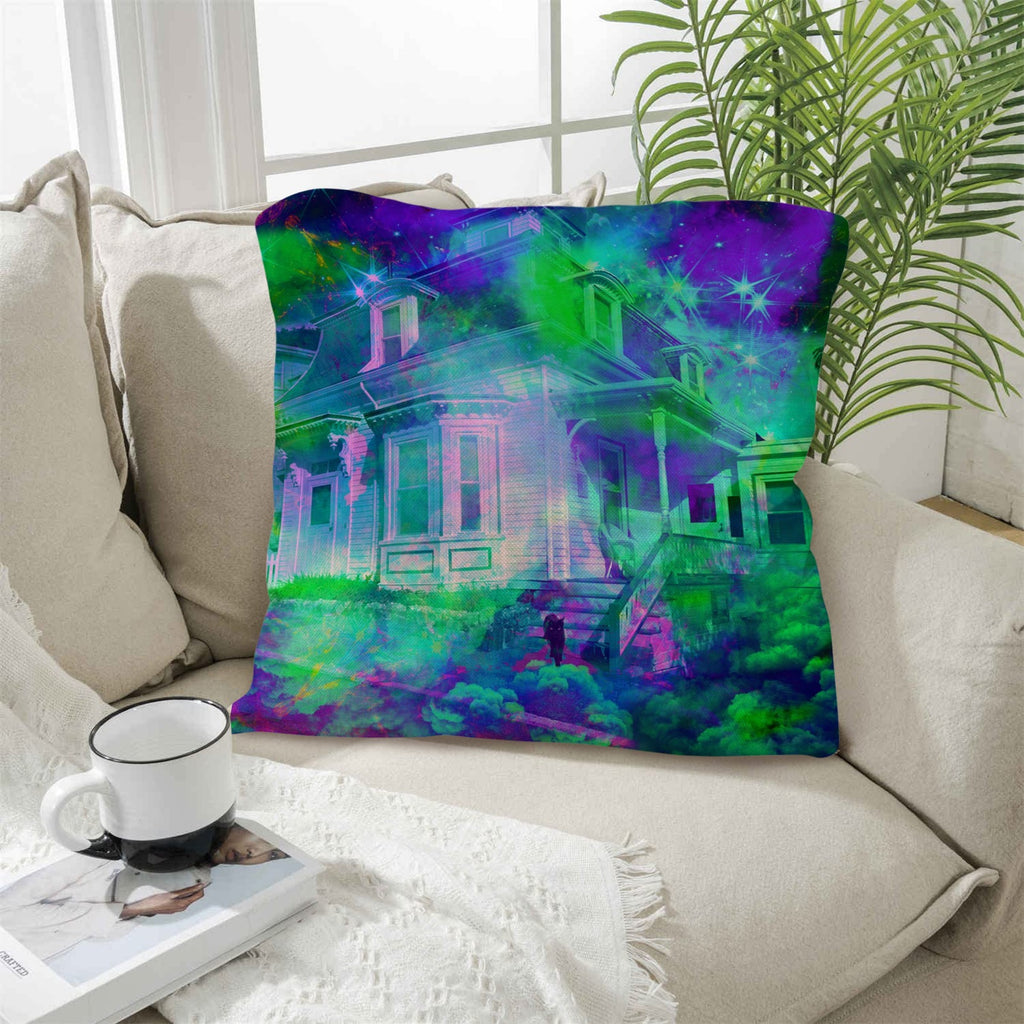 Katerina's Now & Forever Hocus Pocus Desires Linen Throw Pillow 18" x 18" ( 1 Piece ) | Ships from USA
