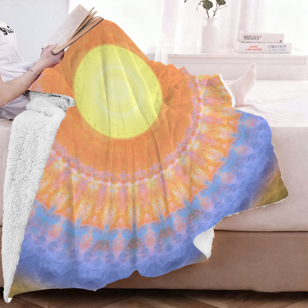 Katerina's Love Will Never Die Desires Sherpa Fleece Blanket 60" x 80" | Ships from USA