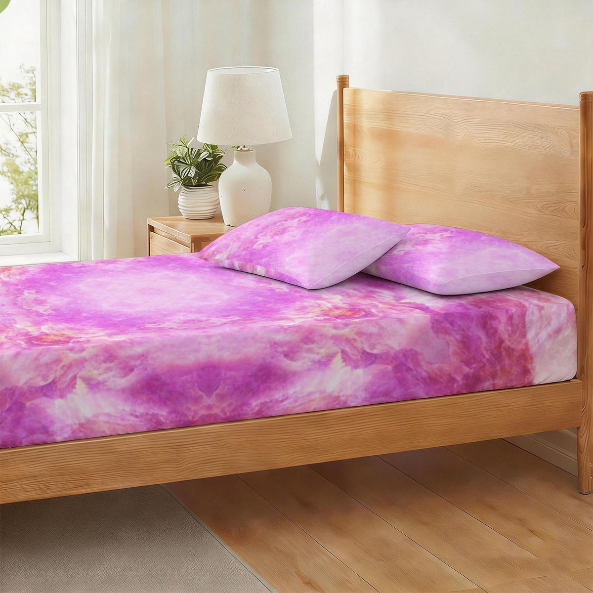 Katerina's Unconditional Desires Twin Bedding Set (Fitted Sheet + Pillowcases) | Ships from USA