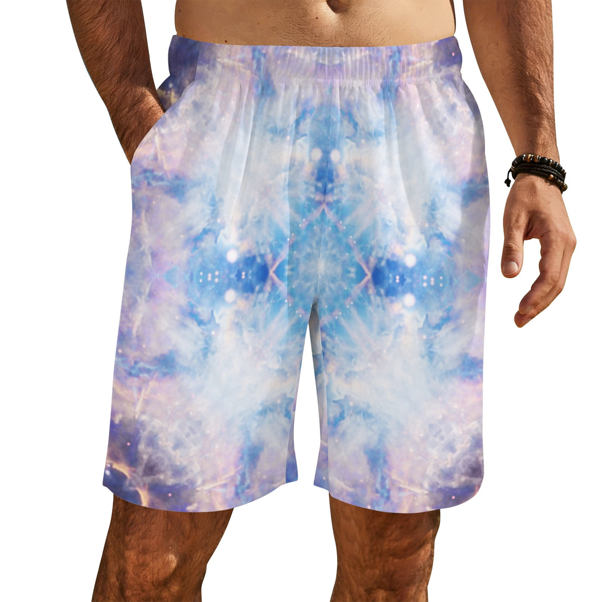 Katerina's Winterborn Desires Men's All Over Print Beach Shorts (Sets 26) | Ships from USA