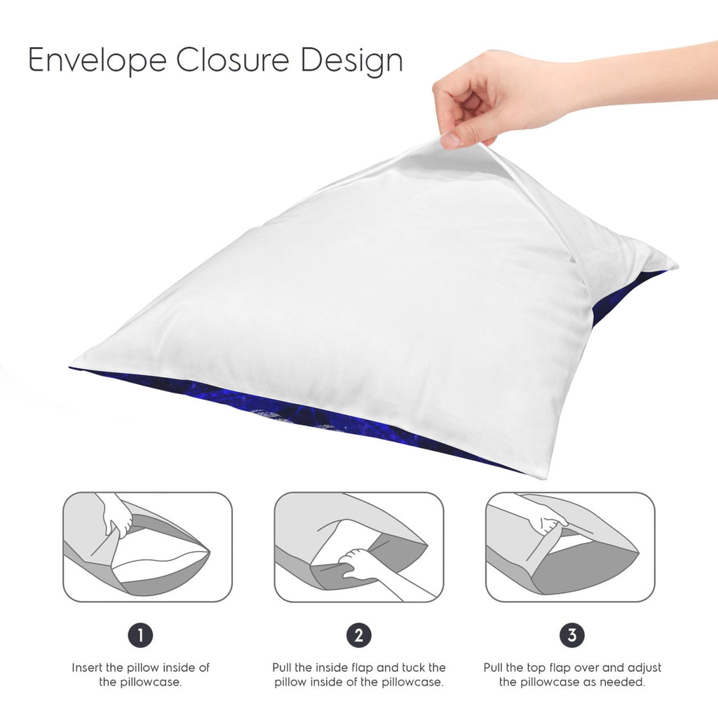 Katerina’s Dragon's Eye Desires Buddha Meditations Custom Pillow Cases 18" x 18" (2-Pack) | Ships from USA