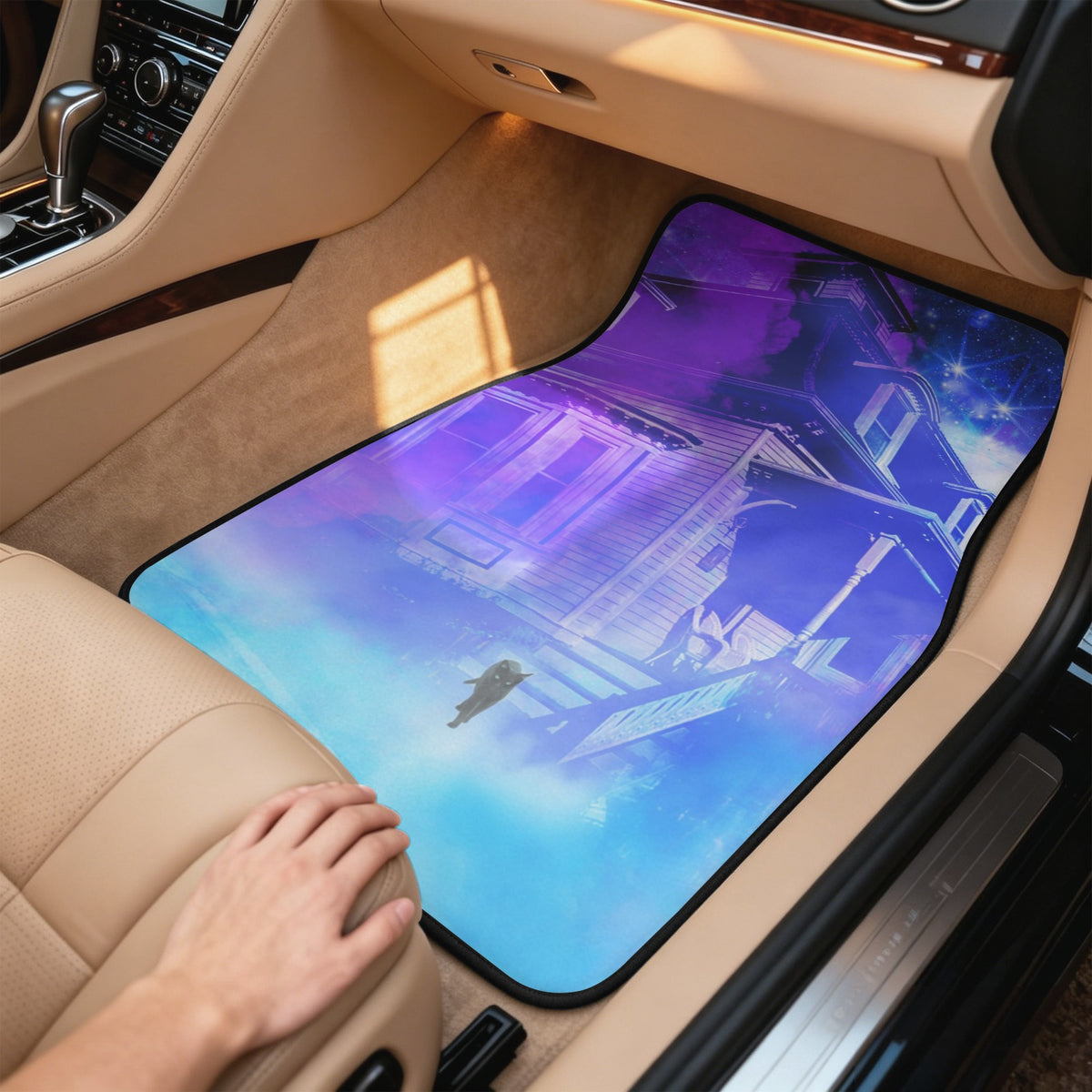Amen Jin's Katerina's Eros & Psyche Desires Hocus Pocus Dreams 4-Piece Car Floor Mats （Customized Separately）| Ships from USA