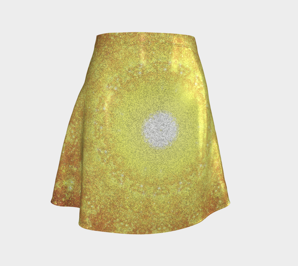 Katerina Autistic Golden Desires Flare Skirt