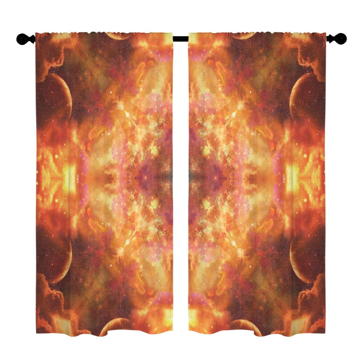 Samhain Night Dreams Desires Floor-To-Ceiling Curtain 52x84inch | Ships from USA